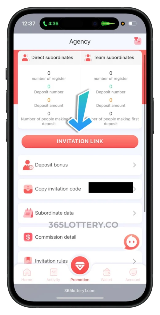 365-lottery-promotional-page